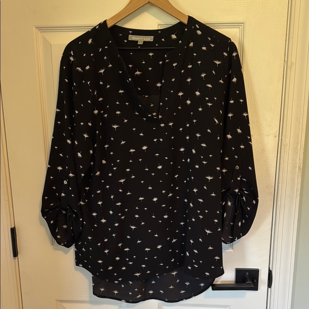 Daniel Rainn Black and White Women's Top